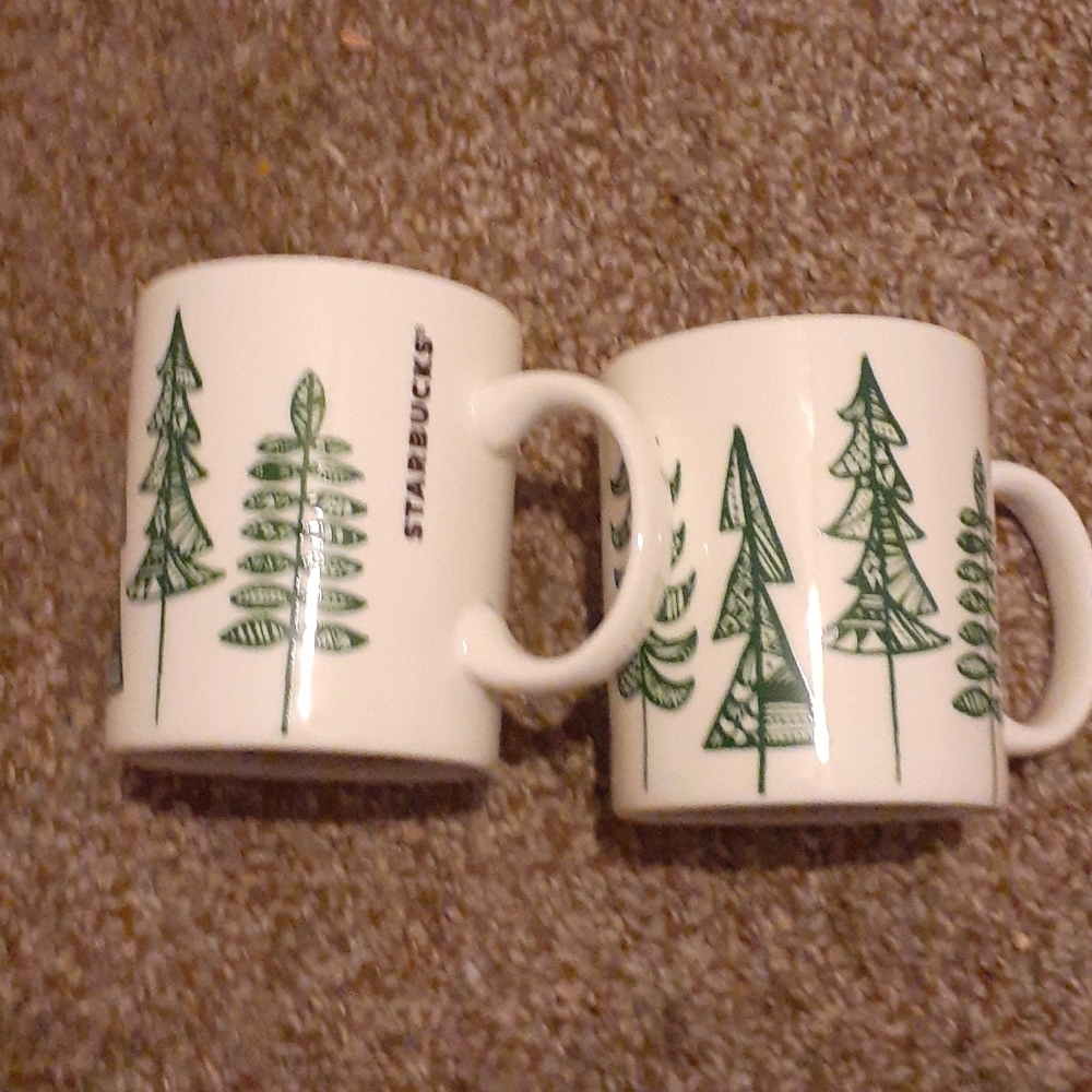 Starbucks coffee mugs , christmas